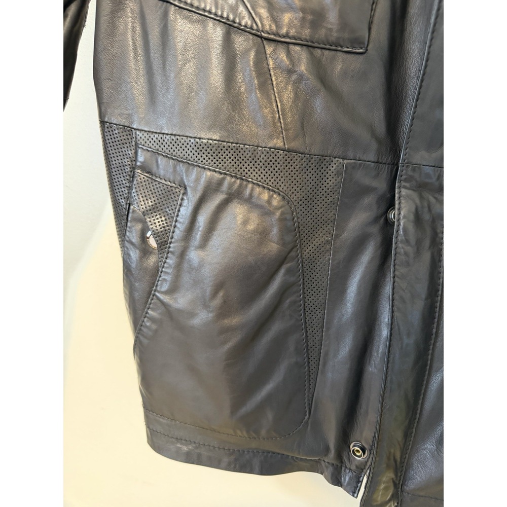 Hugo Boss - McLaren Limited Edition Aniline Leather Jacket Size‎ 42R - Picture 2 of 16